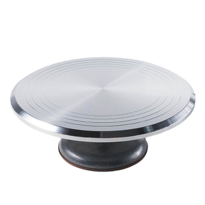 quality silver Cake Turntable for decorating