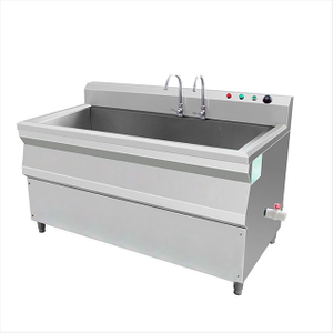 Commercial ultrasonic dishwashers