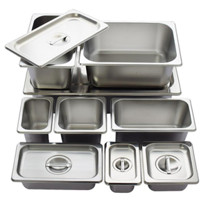 compatible Stainless Steel GN Pans used in restaurants