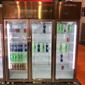 Combinated 501L Beverage Refrigerated Display for Us Standard