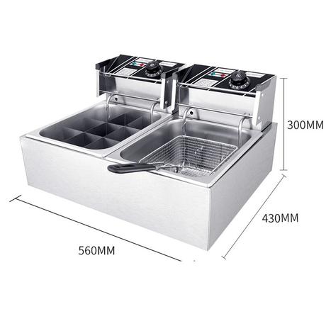 LPG 2 tanks commercial Donut Fryer