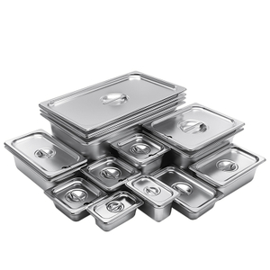 Stainless Steel GN Pans used in restaurants