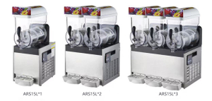 fruit three bowl chilly drinks slush machine