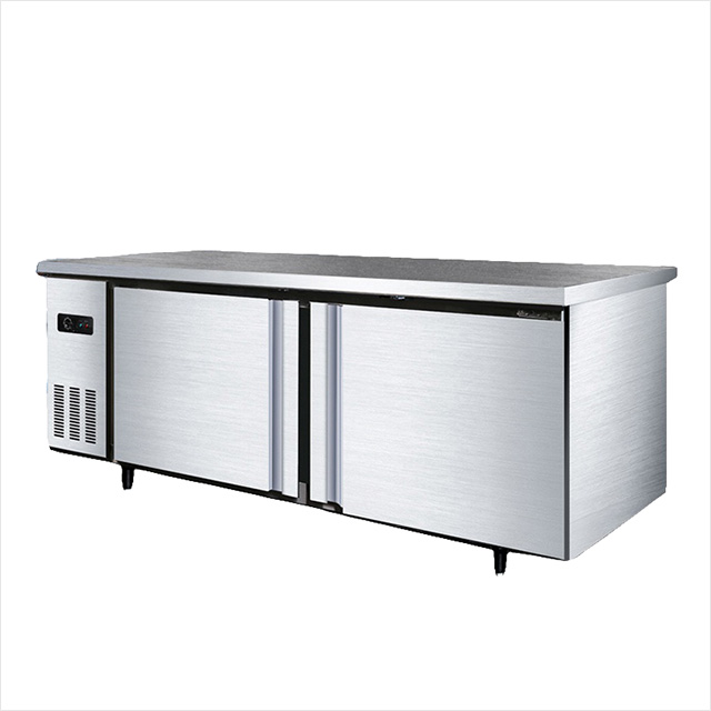 Stainless steel freezer table