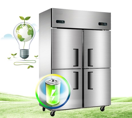 four-sides 1000L vegetable kitchen freezer