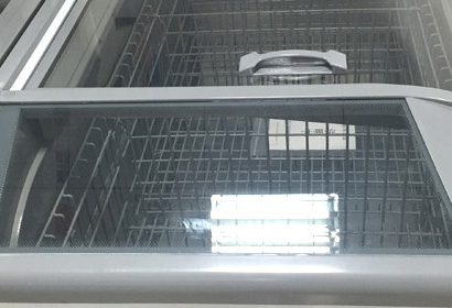 Stainless Steel Coolers Display Supermarket Freezers