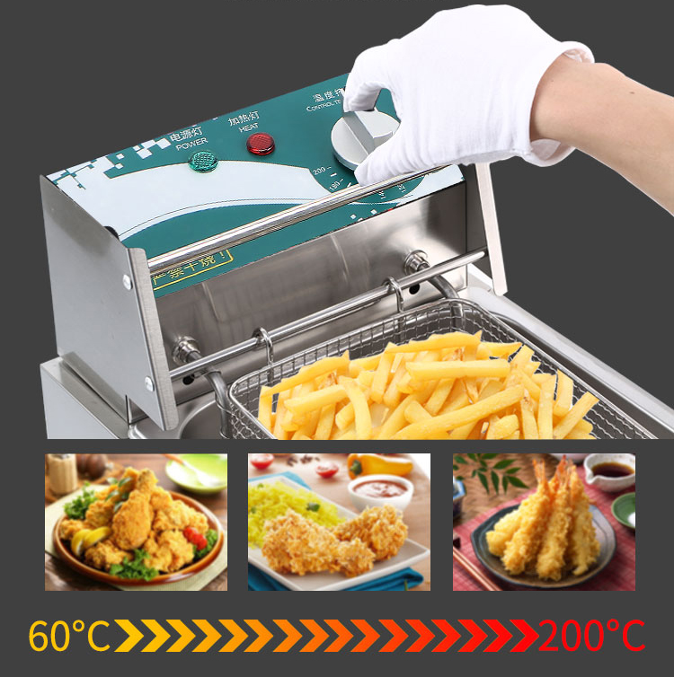 single tank Customized indoor Fryer