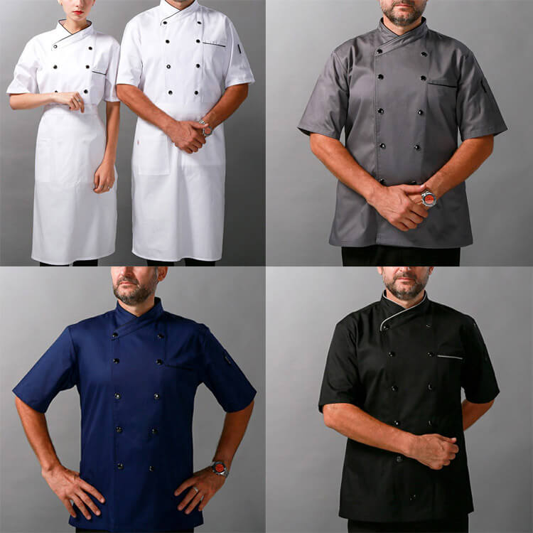 Professional Restaurant Cook Uniform Wholesale Kitchen Chef Uniform