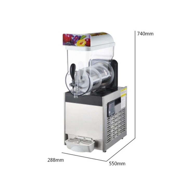 juice multi color convenience store slush machine