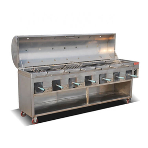 Automatic Rotating Chicken Barbecue Machine Roasting Lamb Leg Bbq Grill