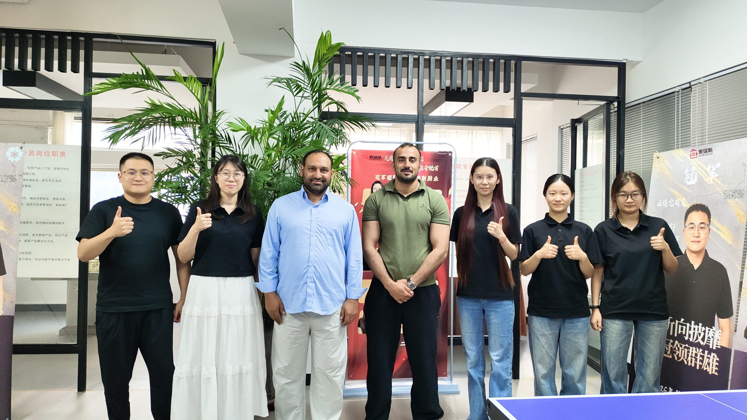 Warm Welcome Afghanistan Customer Visit Our Company for Commercial Kitchen Equipment Cooperation